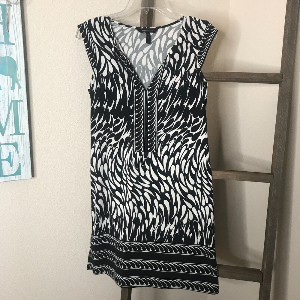 BCBG MaxAzria printed business dress